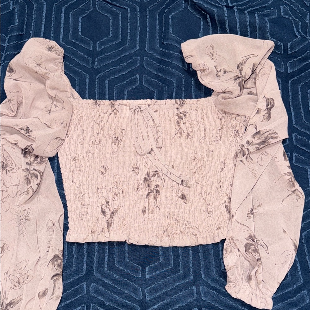 Wilfred Saga Smocked Blouse
